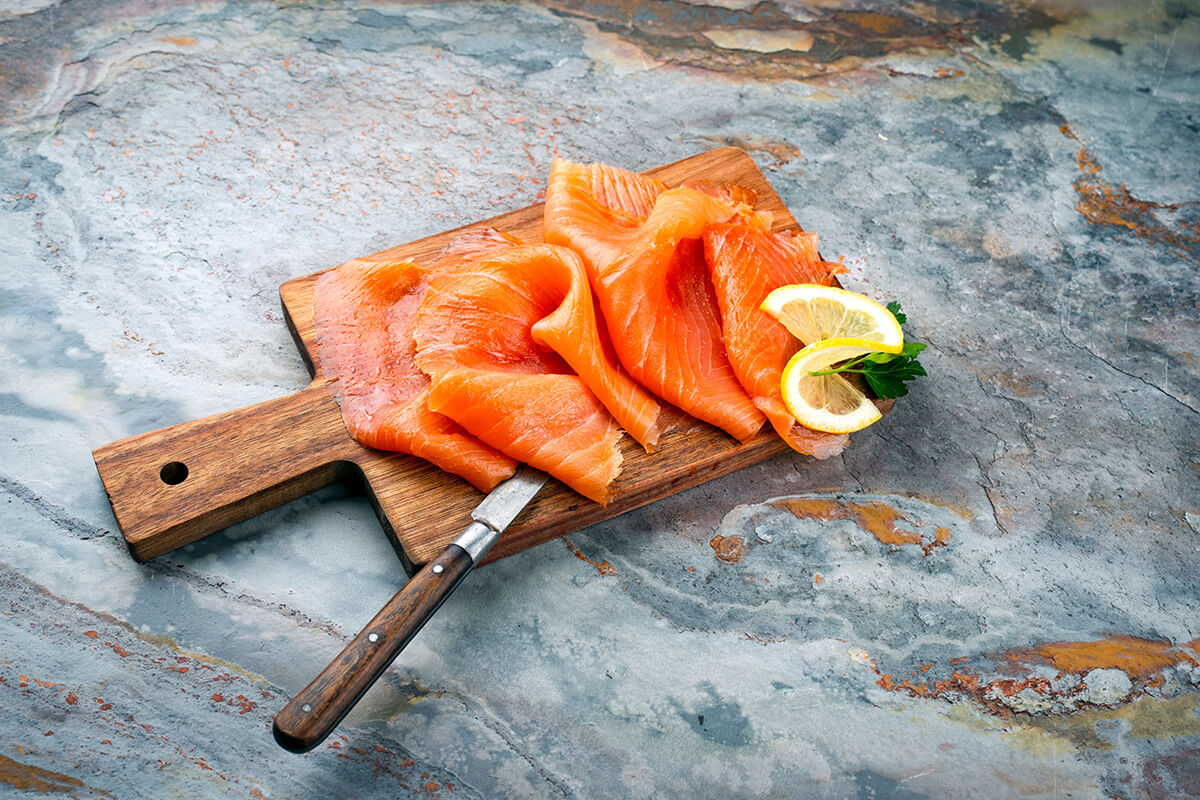 Fresh Organic Smoke Salmon